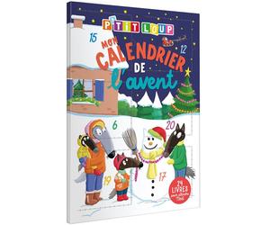 P'tit loup - mon calendrier de l'avent - Orianne Lallemand - Auzou Philippe Eds - Coffret - Livre-jeu