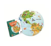 Globe gonflable de 30 cm - P'tits animaux de la nature (3 ans et +) | Calytoys