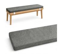 PTKG Coussins de Jardin Effet Lin 5cm Coussin Coussin Exterieur