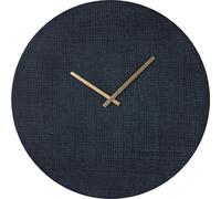 PTMD Horloge Emmett - 51x2x51 cm - Fer - Noir