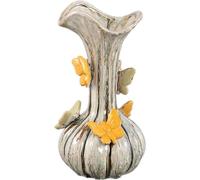 PTMD Vase Tamarae - 14x14x28 cm - Céramique - Crème