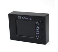 Pttnyuere MLX90640 Capteur de Température Infrarouge Imageur Thermique Simple Écran LCD 1,8 Pouces Caméra Thermographe IR Portable Plastique Noir 1 Ensemble