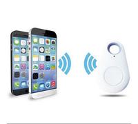 Puce Bluetooth traceur Localisateur GPS Tag alarme Wallet Key Pet Dog Finder, Mini Traceur Bluetooth Sans Fil Localisateur GPS Blanc