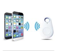 Puce Bluetooth traceur Localisateur GPS Tag alarme Wallet Key Pet Dog Finder, Mini Traceur Bluetooth Sans Fil Localisateur GPS Blanc