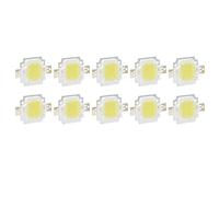 Puce COB de Lumière Blanche Pure 10 W, Puce LED Intégrée, 10 Pièces pour Accessoires de Lampe de Bricolage, éclairage Paysager 12 V/700 MA, Colle étanche X COB