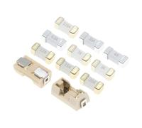 Puce de fusible 1808/2410, action très rapide, 100mA, 315mA, 500mA, 1A, 2A, 3A, 4A, 5A, 6, 8A, 2410 céramique(3A 1808,50PCS)