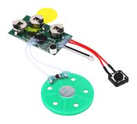 Puce d'enregistrement audio pour les amateurs de loisirs créatifs, module vocal de 2 minutes alimenté par batterie avec déclenchement lumineux