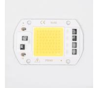 Puce LED COB 20W 220V Froid Éclairage Intégré Puce LED COB 20W | 20W haute pour luminosité, froid 6000K, driver IC intégré, économie énergie, installation simple(50W)