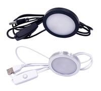 Puck lumineux à LED, Puck Lights Rived Lumière de bibliothèque LED USB avec | Éclairage de nouveauté, luminaires de lampe murale sous le contre-compte pour chambre, cuisine, salon