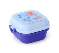 Puckator Bento Boîte à déjeuner avec couverts et fermeture à clip - Animaux marins - Mariniverse - Schiscetta déjeuner