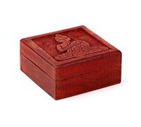 Puckator - Boîte en Bois de Mango avec Bouddha Thaïlandais Sculpté