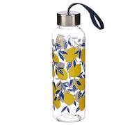 Puckator Bouteille d'eau (Gourde) 500ml avec Bouchon Métallique - Citron d'Amalfi