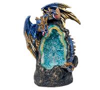 Puckator Brûleur d'Encens LED à Reflux - Dragon Cave de Cristal