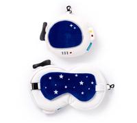Puckator Coussin de voyage Relaxeazzz Space Cadet peluché 2-en-1 Blanc 14x28x6 cm