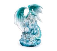 Puckator Dragon sur Cristal de Quartz avec LED - Légende Noire