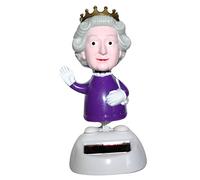 Puckator FF30 Figurine Fleur Solaire The Dancing Queen 6,5 x 6 x 10 cm, Violet/Gris/Rose