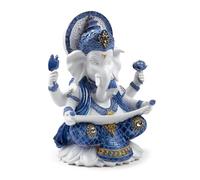 Puckator Ganesh Knowledge - Statue de Ganesh Ganesh pour décoration d'intérieur - Décoration Indienne Ganapati Ganpati - Cadeau Hindou pour Femme