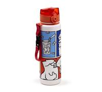 Puckator Gourde Enfant 600ml Incassable avec Couvercle à Bouton-Poussoir - Simon's Cat 2024