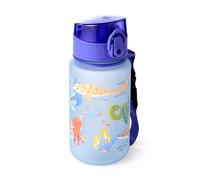 Puckator Gourde invisible pour enfants - Animaux marins - Mariniverse - Ouverture Pop Top 350 ml