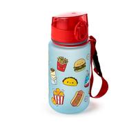 Puckator Gourde invisible pour enfants - Fast Food - Foodiemals - Ouverture Pop Top 350 ml