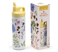 Puckator Gourde Isolée 500ml pour Boisson Chaude ou Froide - Nectar Meadows