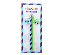 Puckator Lot de 2 Styles Avec Décorations PVC Monstarz-Monstre Figurines Décoratives Multicolore Unique