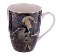 Puckator MULP28 Mug Porcelaine Design Chant de Loup par Lisa Parker