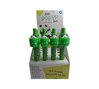 Puckator Panda Click Pop Up Pen - 1 Stylo kawaii - Stylo fantaisie pour le bureau, l'université - Fournitures de rentrée scolaire - Sans bavure