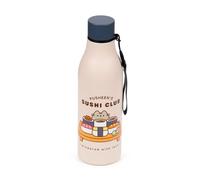Puckator Pusheen le Chat Sushi Club Gourde isotherme 500 ml | Boissons chaudes et froides, Froid 24h, Chaud 12h