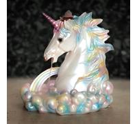 Puckator Rainbow Unicorn Backflow Incense Burner
