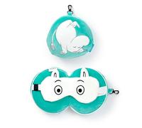 Puckator Coussin de voyage Relaxeazzz Moomin 2 en 1 Turquoise TU