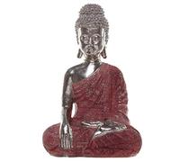 Puckator Statuette de Bouddha thaï en résine métallique (1 pièce), Multicolore, Hauteur 21 cm, Largeur 14 cm, Profondeur 10 cm