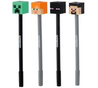 Puckator - trendige Kulis - Schreibwaren & Schulbedarf - Minecraft feine Spitze Kugelschreiber Kuli (pro Stück)