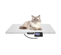 PUDLOR Balance Au Sol Pour Animaux De Compagnie 300 Kg 103.5x53cm Kg/Oz/Lb