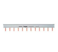 Barre pont 2P lang 10mm² 12m - CONNEXION HAGER KB263A