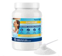 Puerto Verde • Floculant Naturel 15 Traitements. Clarifiant pour Les Petites Piscines et Les Spas. Éliminateur de Turbidité pour Une Eau Cristalline. Format Granulé à Utilisation Sûre.