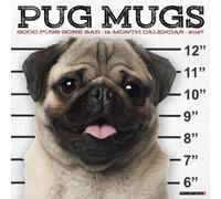 Pug Mugs 2027 Wall