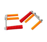 Pugermering 2 Chariots Porte-panneaux de Plaques de Plâtre Robustes avec Pinces, Capacité de 115 Kg, équipement de Levage pour Le Transport de Pierres, Pan