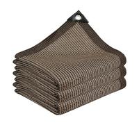 Pugermering Filet D'Ombrage pour Plantes Anti- Bâche Protection Jardin Toile Polyéthylène Résistante Convient pour Plateau Extérieur Espace Animaux Terra, 3Mx3M