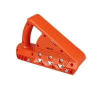 Pugermering Gypsum Board Trimmer Outil Manuel Rabotage Angle Lime de Finition Panneau Plâtre Coupe Triple Propre Matière PP Adapté à Métal Bo, 45 Degrés