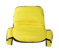 Pugermering Housse de Siège pour Tondeuses à Gazon, Housse de Siège pour Tracteurs, Sangles élastiques, Antidérapante, Sacs de Rangement Pratiques, Accessoires Po, Jaune