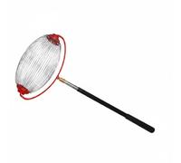 Pugermering Industrial Device Ramasse-fruits à Panier Métallique Outil Roulant pour Noix et Châtaignes Connecteurs Renforcés Maniement Ergonomique Adapté à la Collecte en Jardin et