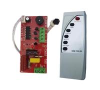 Pugermering Panneau de Télécommande pour Ventilateur Panneau de Commande Électronique Platine de Remplacement Télécommande Modification Minuterie Adaptée pour, Version Anglaise