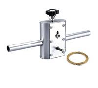Pugermering Passe-fils Électrique Structure D'Introduction Du Fil Machine Murale Système pour Passe-câbles Filière Semi Automatique En Acier Alliage Adaptée, Corde Argentée de 15 M