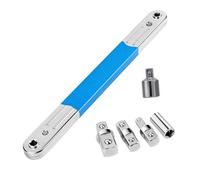 Pugermering Rallonge Coudée, 39 Cm, Universelle, Robuste et à Portée Réduite, Compatible avec Les Raccords 1/2", 1/4" et 3/8".