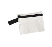 Pugermering Sac à Outils avec Compartiment de Rangement, Sac à Main avec Bandoulière, Sac de Rangement pour Outils D'électricien, Trousse de Premiers Secours, Toile Blanche 14.5 X 12 Cm