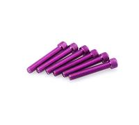 Puig 0524L Visserie rapide en aluminium avec système de fixation sécurisée pour montage et démontage rapide du carénage, Violet