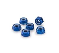 Puig 0736A Visserie rapide en aluminium avec système de fixation sécurisée pour montage et démontage rapide du carénage, Bleu