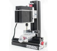 Puissant mini-tour à métaux DIY Micro-fraiseuse Moulin 12000 t / min 60 W avec adaptateur