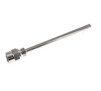 Puits thermométrique en acier inoxydable G 1/2 pouce pour tige de 200mm Max 600°C et 25 Bars